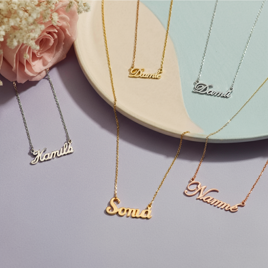 10 Stunning Name Necklace for Women Designs That Elevate Your Everyday Style